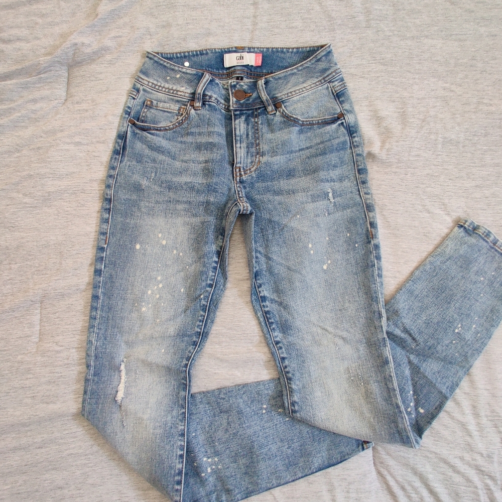 Cabi cinch skinny jeans size 2
